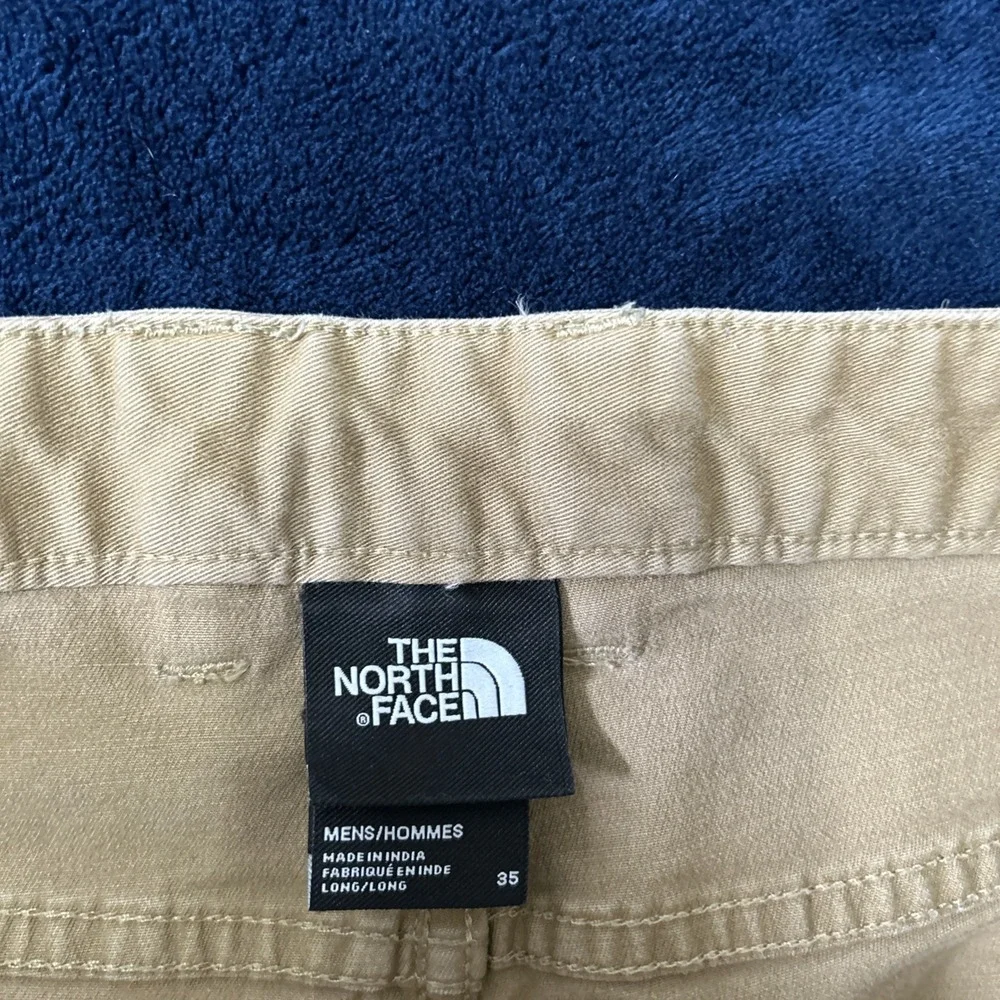 The North Face‎ Mens Straight Leg Jeans Size 35 Khaki Outdoors Camping Preppy